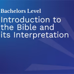 Introduction to the Bible and its Interpretation