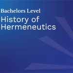 History of Hermeneutics
