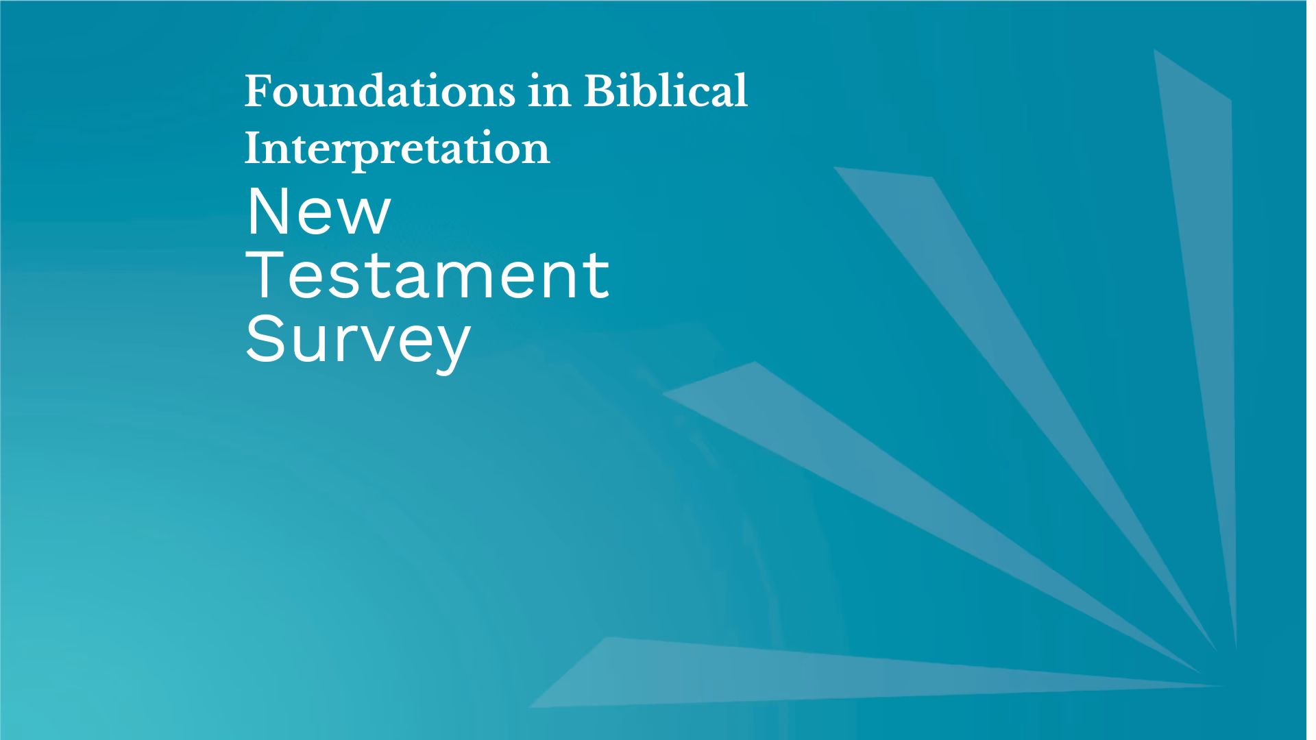 Knowing your Bible What (13)